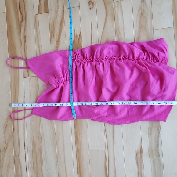 ZARA Linen blend mini dress - Picture 9 of 11